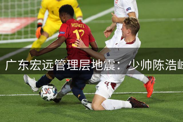 广东宏远管理层地震：少帅陈浩峰接棒 朱芳雨时代落幕内幕